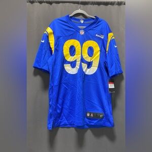 NFL PRO LINE Men's Aaron Donald Royal Los Angeles Rams Jersey - L